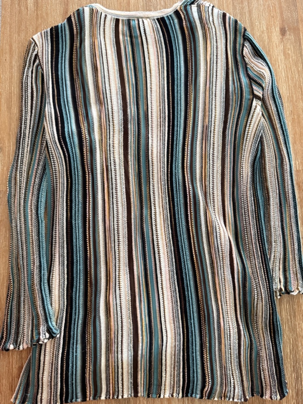 Missoni knit cardigan wool / viscose beautiful colors! Made in Italy 46 - Picture 11 of 11
